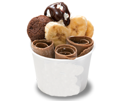 Fried Banana Ice Cream